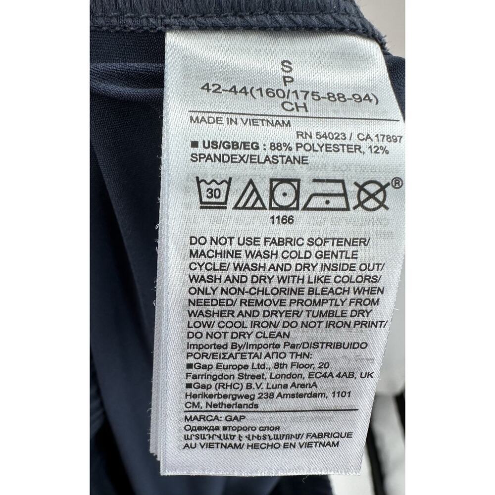 GapFit Women’s Small Navy Jogger Pants Elastic Waist Drawstring Athleisure - Picture 5 of 5